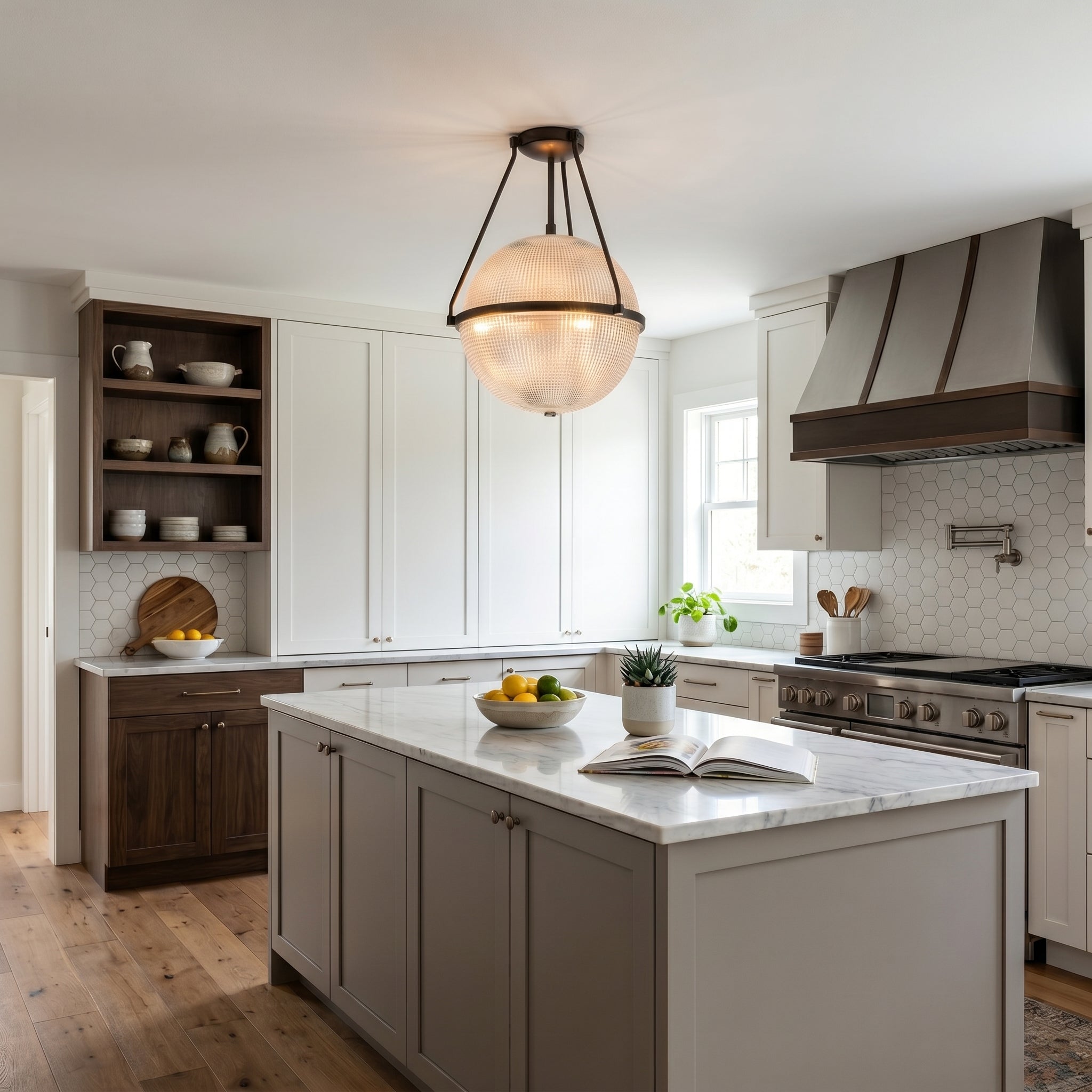 Neven Glass Ceiling Lamp