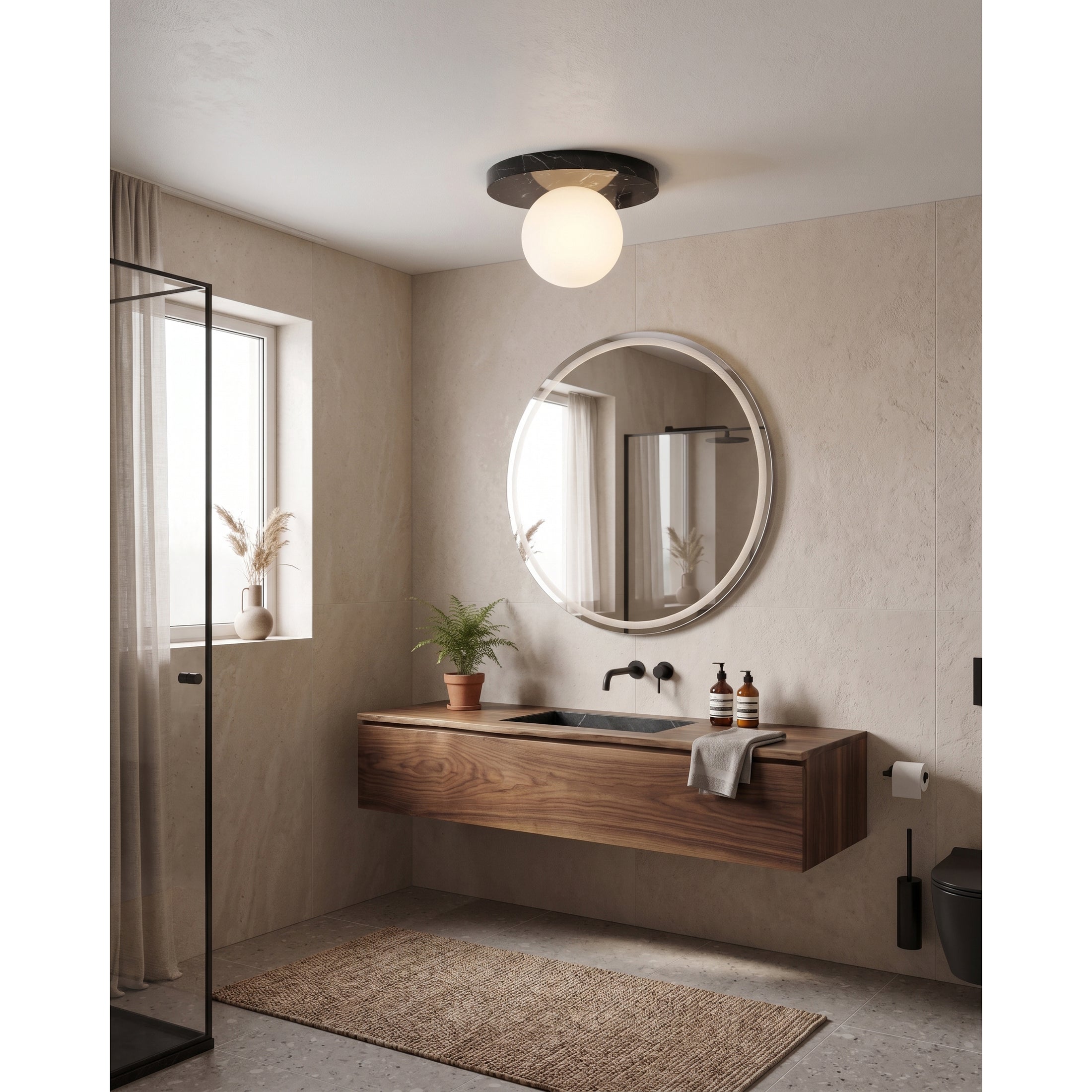 Lucie Flushmount Sconce