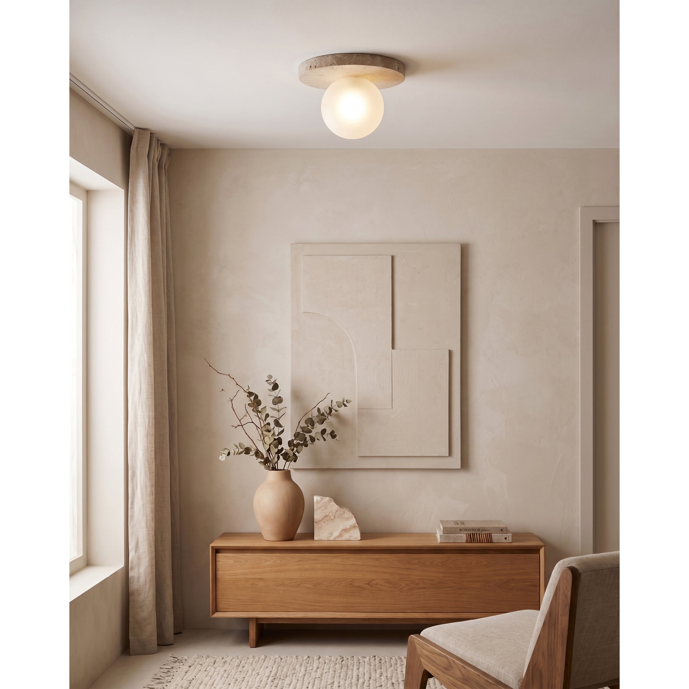 Lucie Flushmount Sconce
