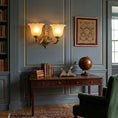 Load image into Gallery viewer, Bloom Flower Brass Sconce
