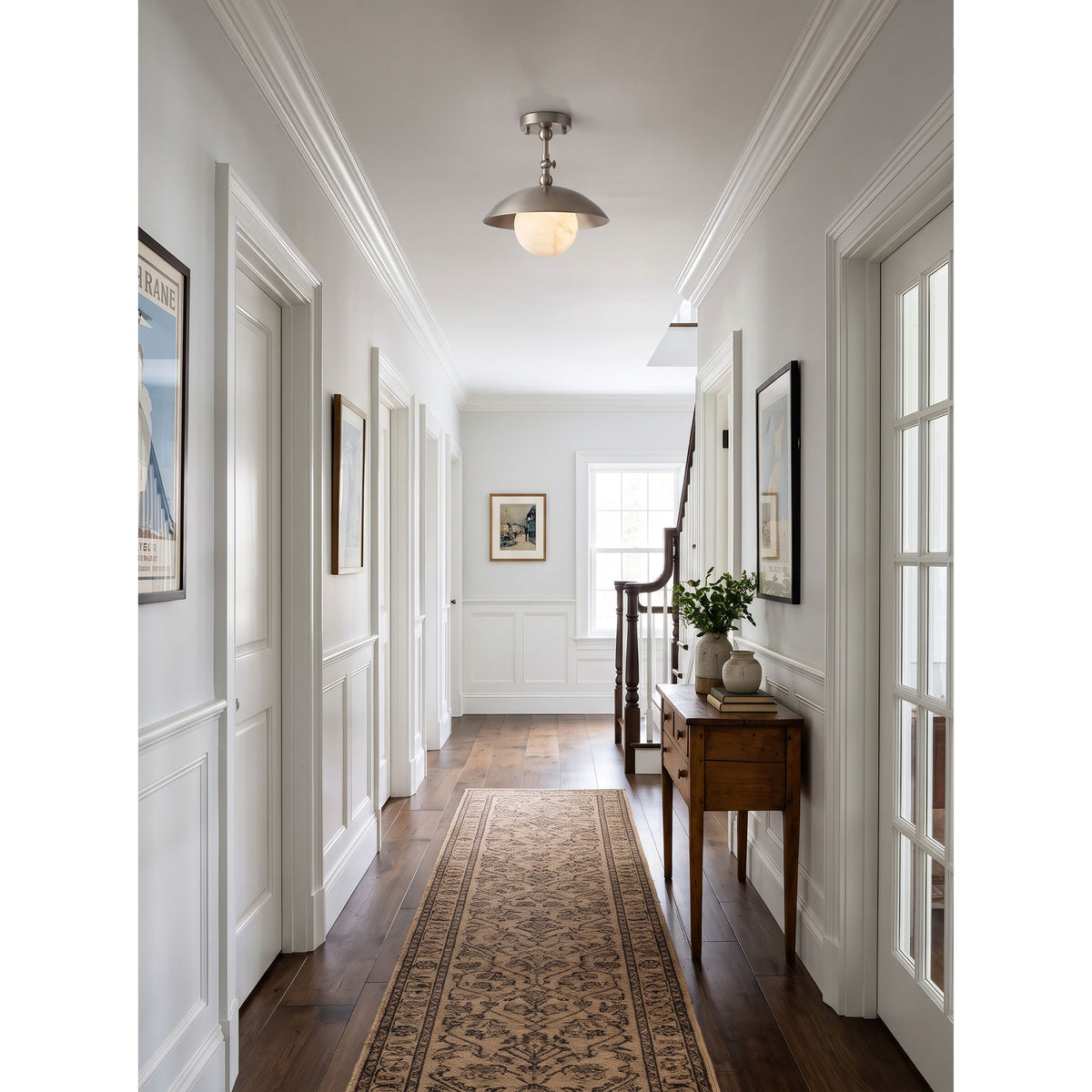 Marie Petite Surface Alabaster Ceiling Lamp