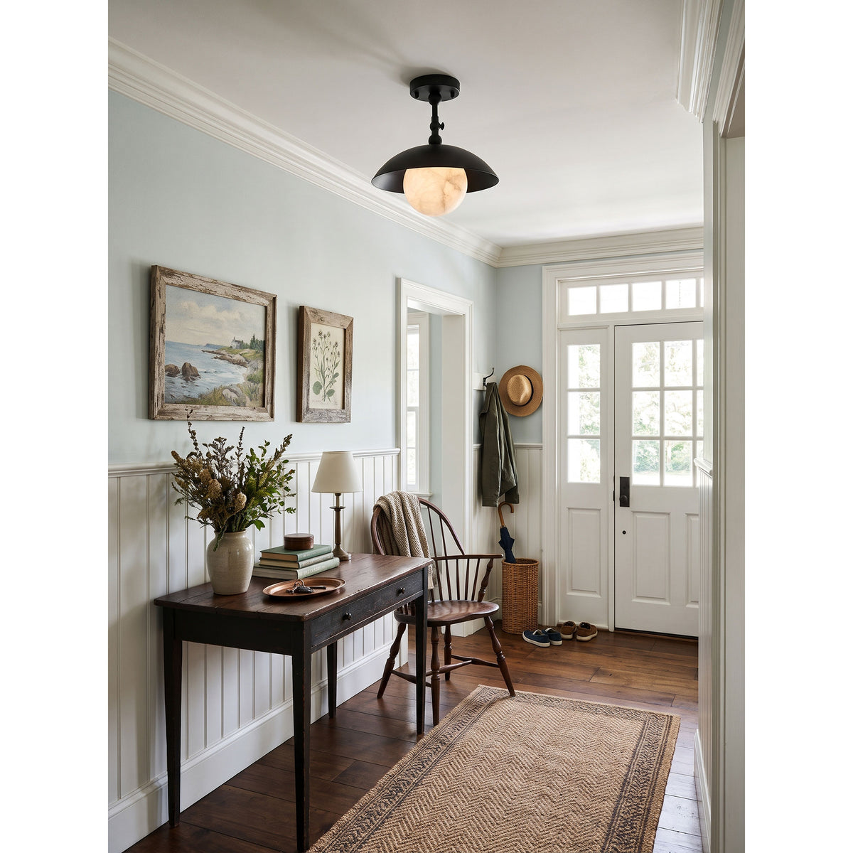 Marie Petite Surface Alabaster Ceiling Lamp