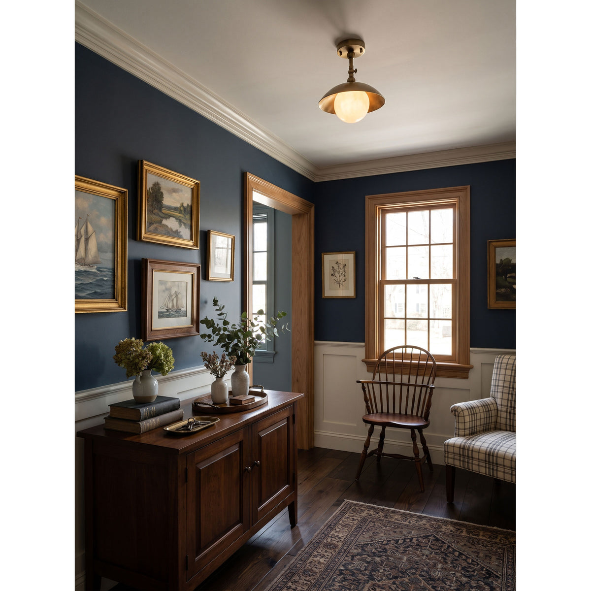 Marie Petite Surface Alabaster Ceiling Lamp