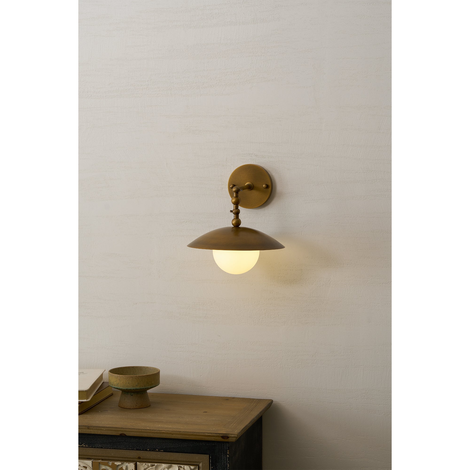 Marie Petite Alabaster Wall Sconce
