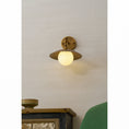 Load image into Gallery viewer, Marie Petite Alabaster Wall Sconce

