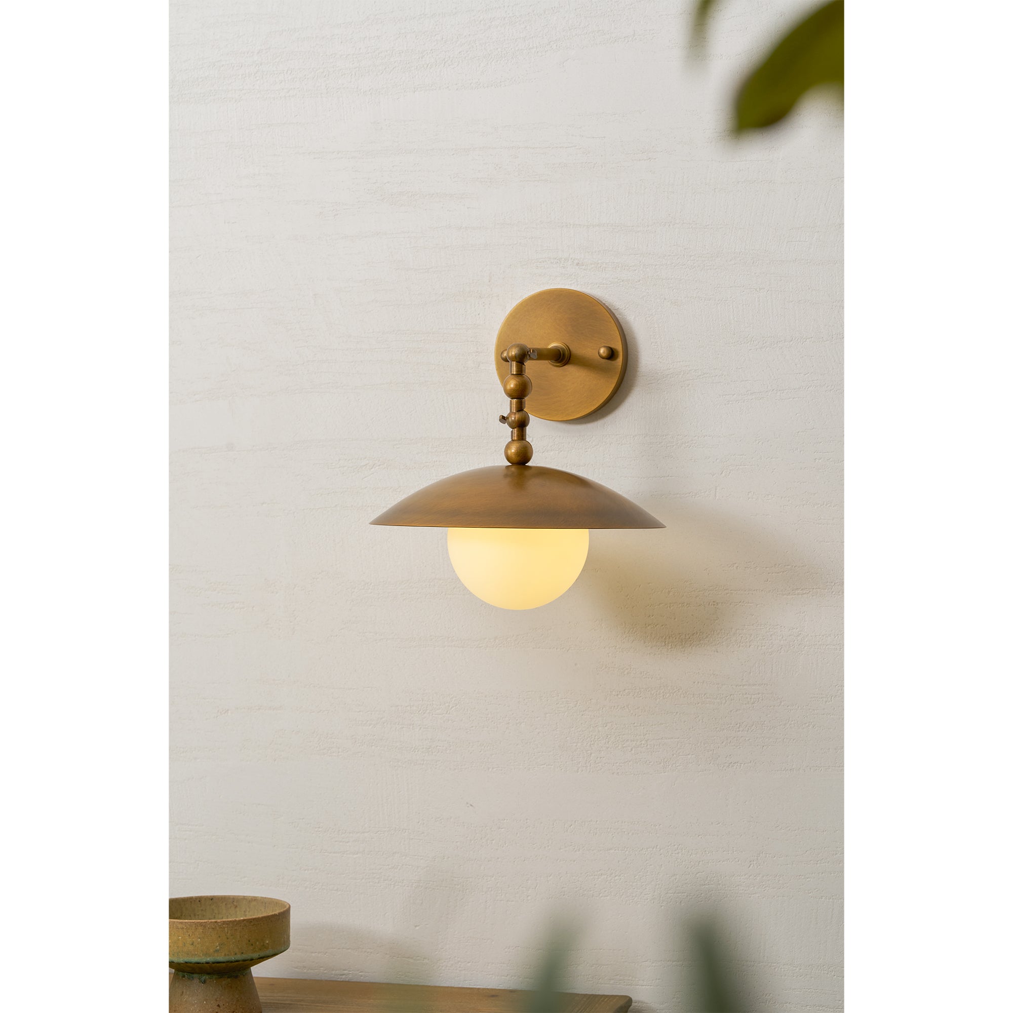 Marie Petite Alabaster Wall Sconce