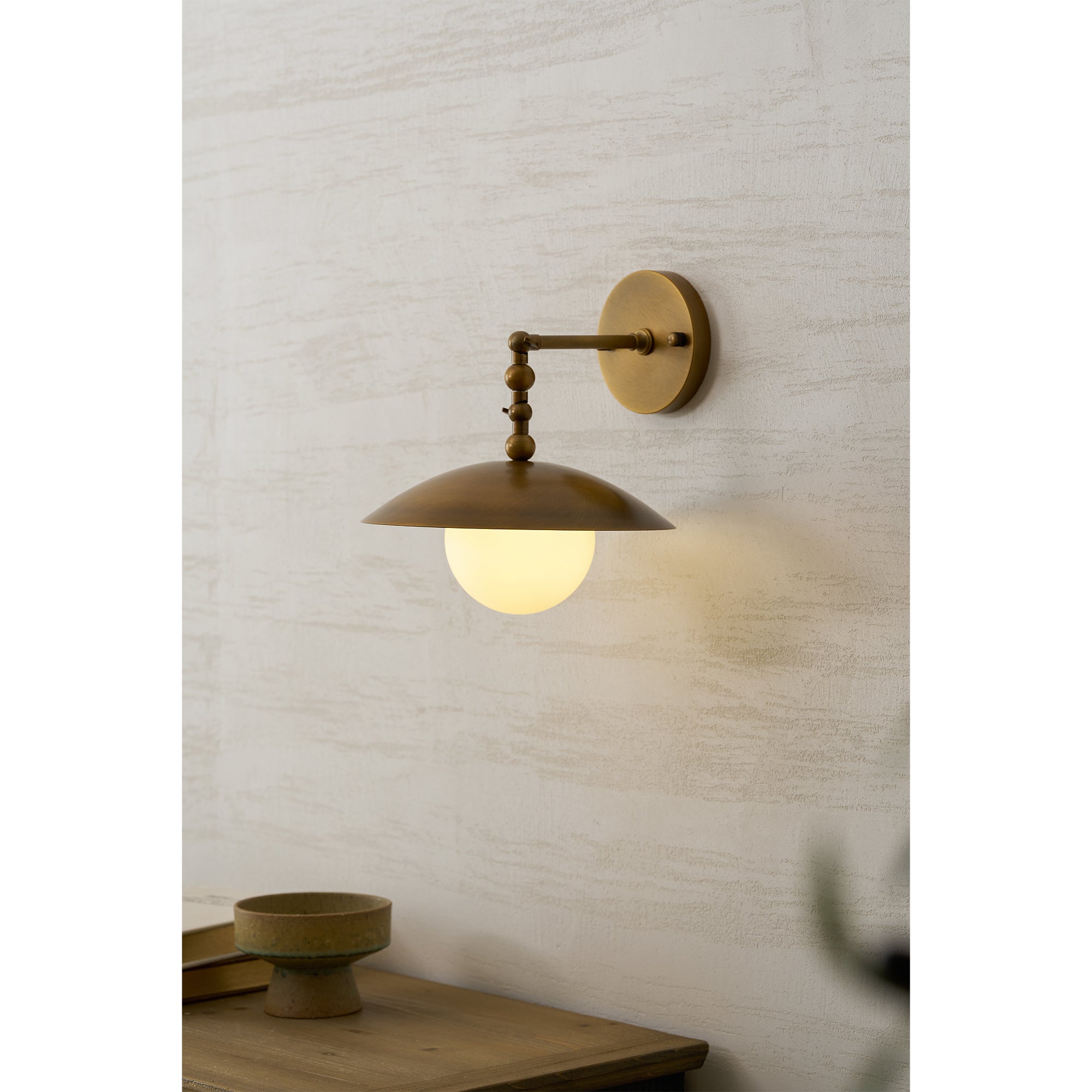 Marie Petite Alabaster Wall Sconce