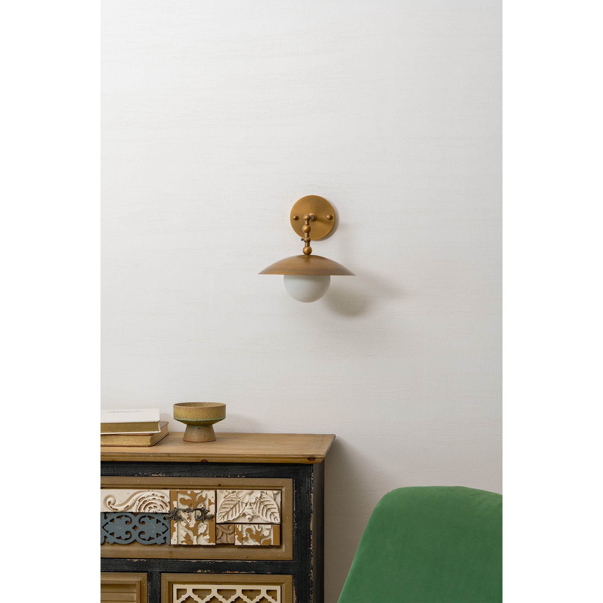 Marie Petite Alabaster Wall Sconce