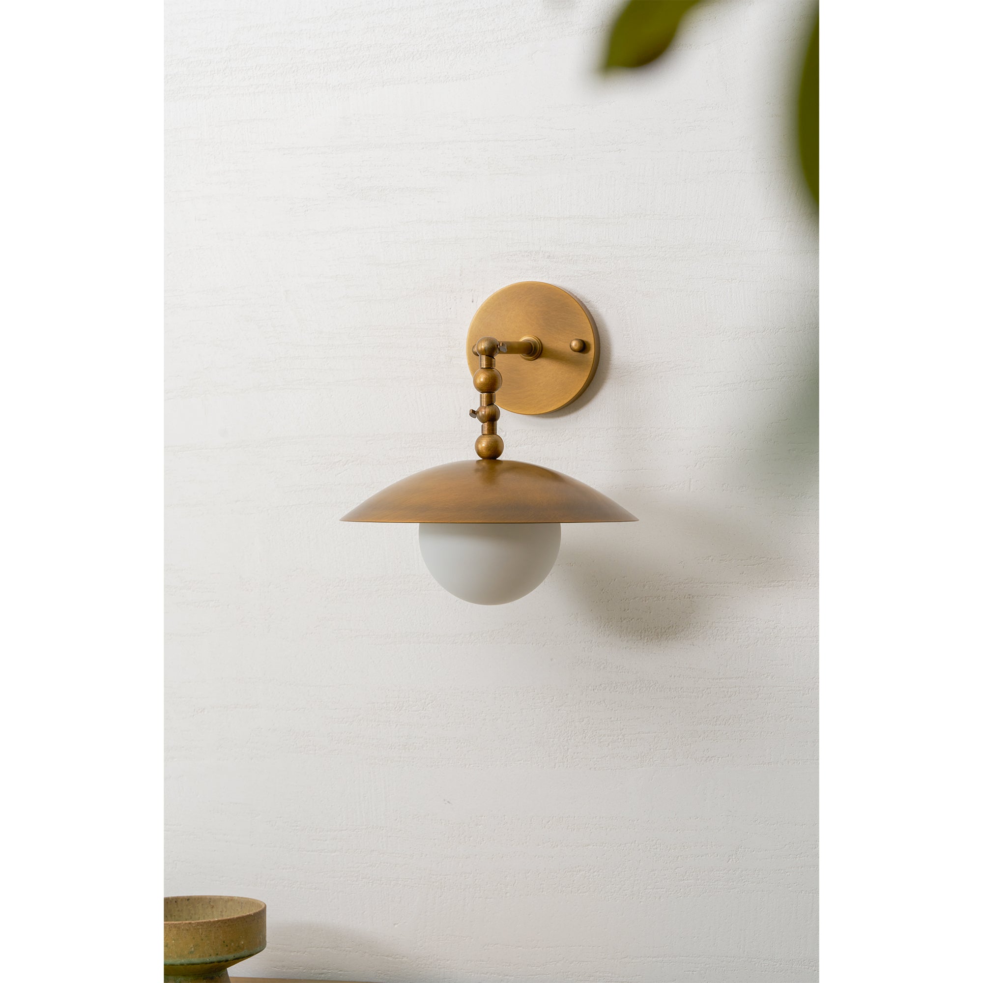 Marie Petite Alabaster Wall Sconce