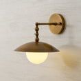 Load image into Gallery viewer, Marie Petite Alabaster Wall Sconce
