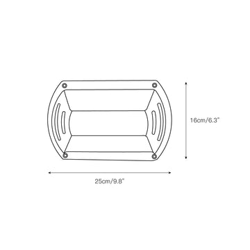 Marine Outdoor Sconce – detail 11 — Dimension drawings 9
