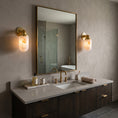 Load image into Gallery viewer, Marine Alabaster Wall Sconce
