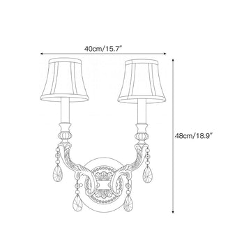 Mariner Wall Sconce – detail 3 — Dimension drawings 1