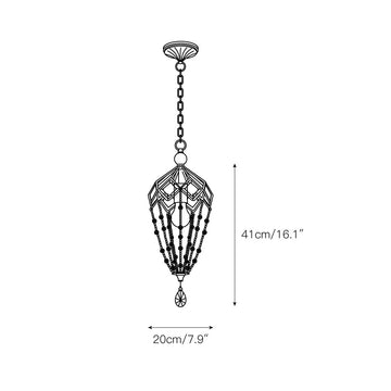 Mariposa Chandelier – detail 3 — Dimension drawings 1