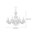 Carica l'immagine nel visualizzatore della galleria, Marlborough Cascading Chandelier – detail 3
