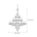 Carica l'immagine nel visualizzatore della galleria, Marlborough Cascading Chandelier – detail 6
