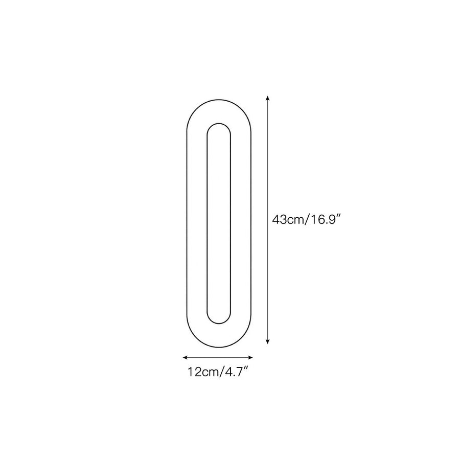 مصباح جداري ماρمو الترافرتين — Dimension drawings 1