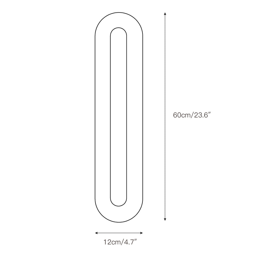 Marmo Wall Lamp – detail 4 — Dimension drawings 2