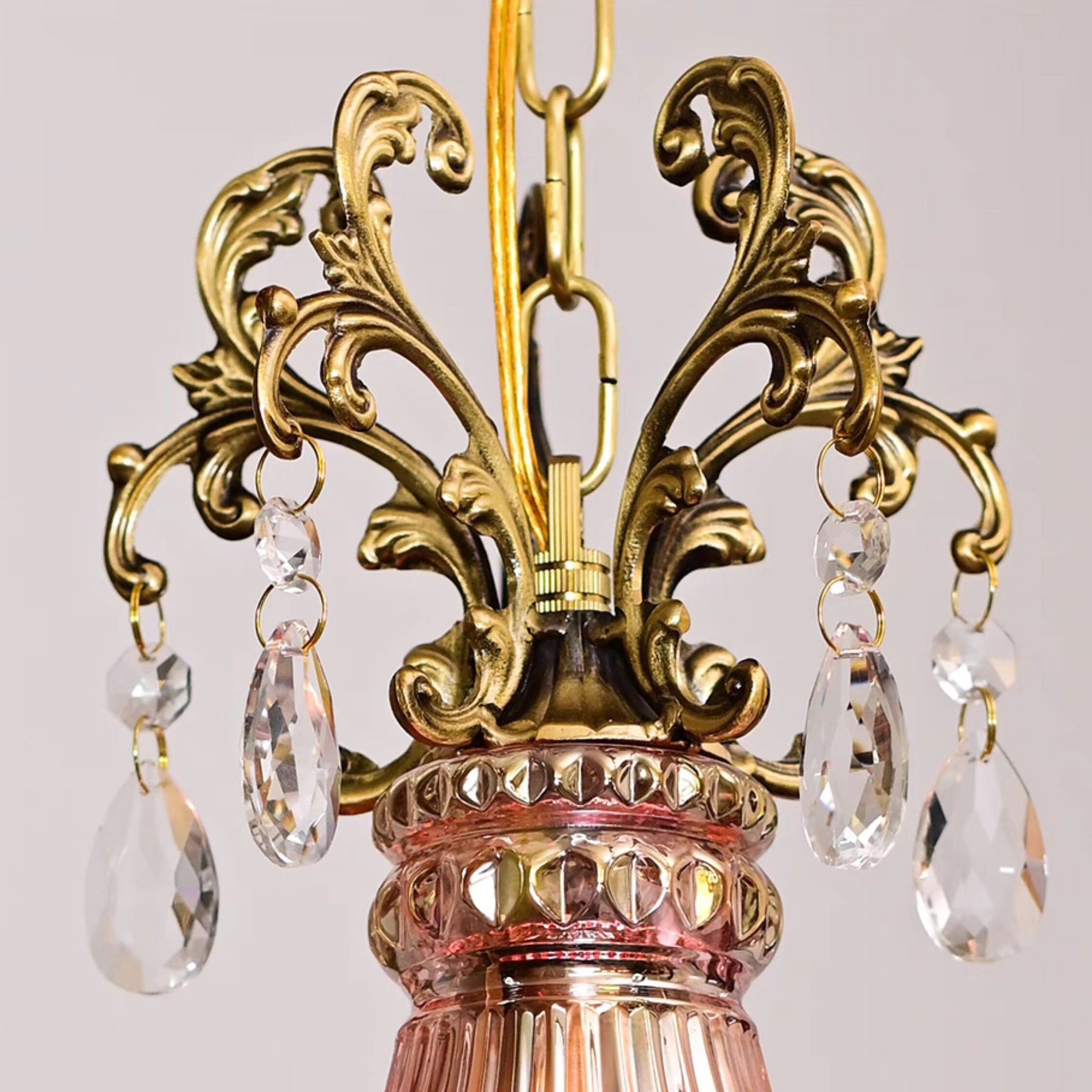 Marquise Crystal Pendant Lamp