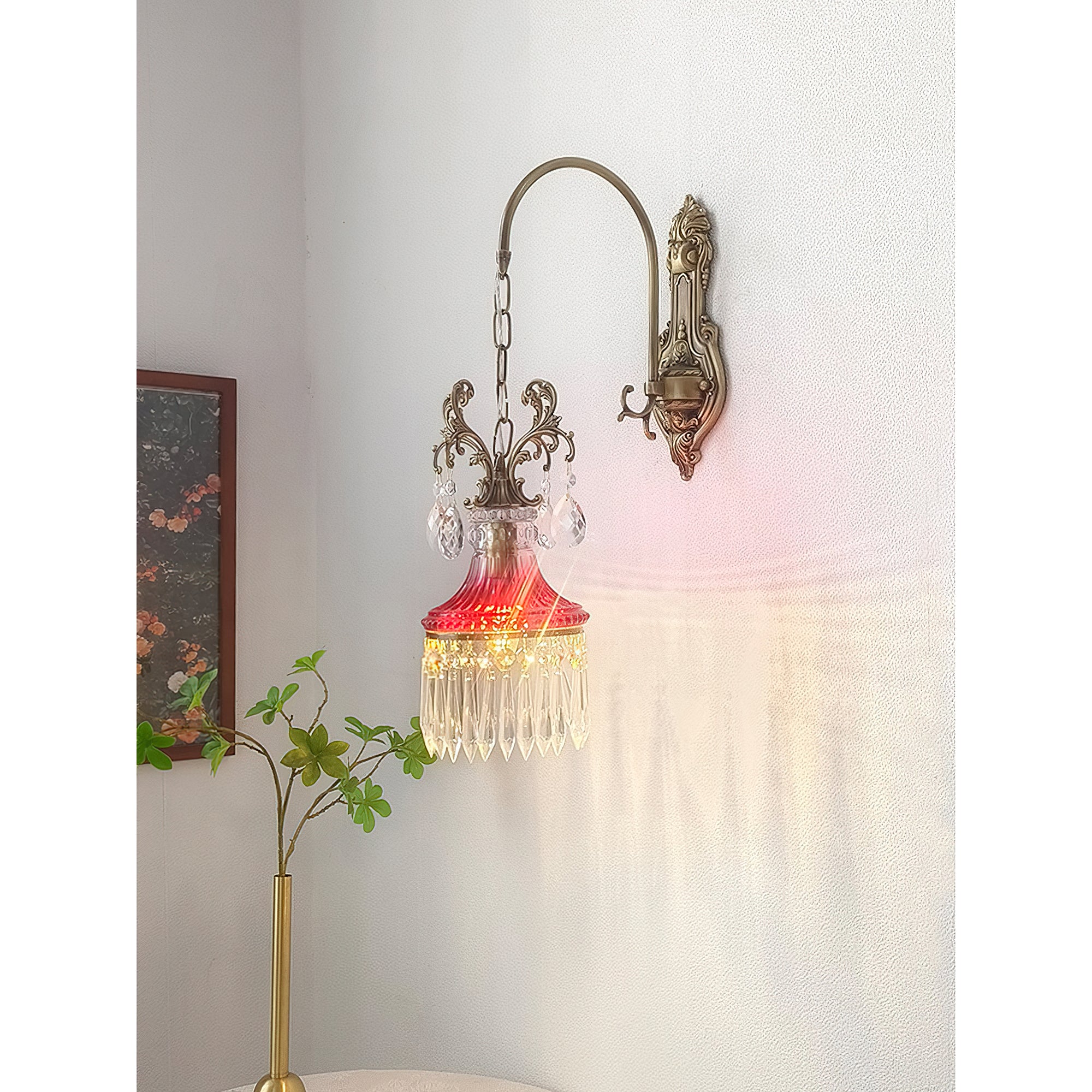 Marquise Crystal Wall Lamp