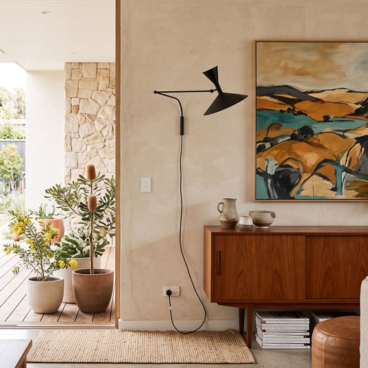 Marseille Swing Arm Plug-in Sconce