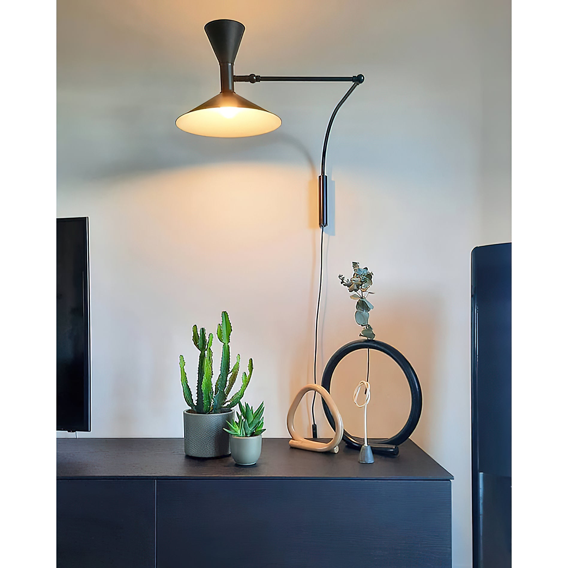 Marseille Swing Arm Plug-in Sconce