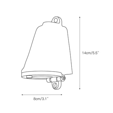 Mast Wall Lamp – detail 3 — Dimension drawings 1