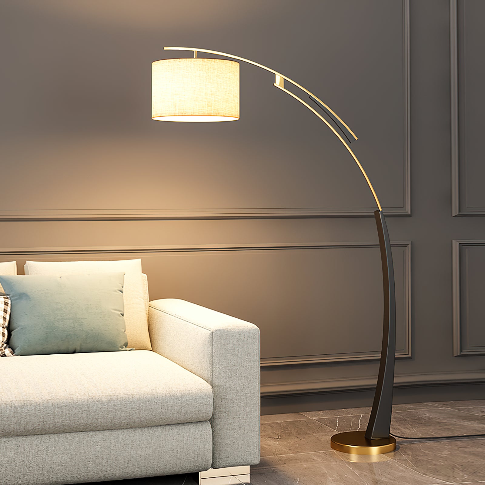 Lampadaire Arc Cervin