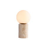 Maxax Deeluxe Travertine Table Lamp