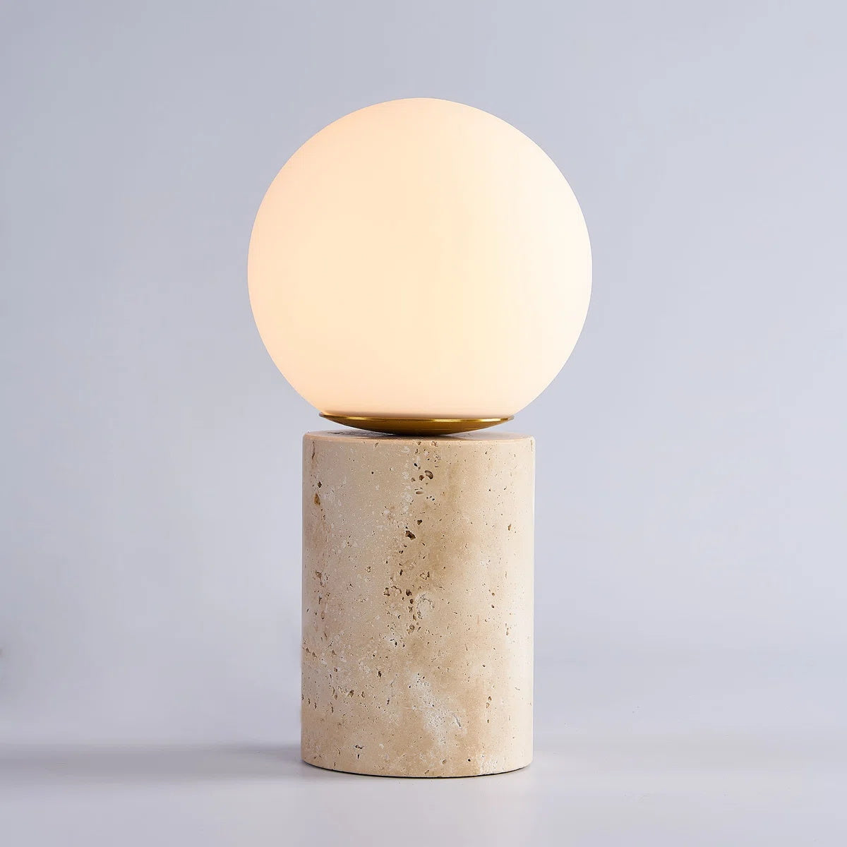 Maxax Deeluxe Travertine Table Lamp