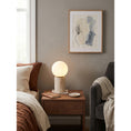 Load image into Gallery viewer, Maxax Deeluxe Travertine Table Lamp
