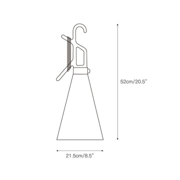 Mayday Table Lamp – detail 3 — Dimension drawings 1