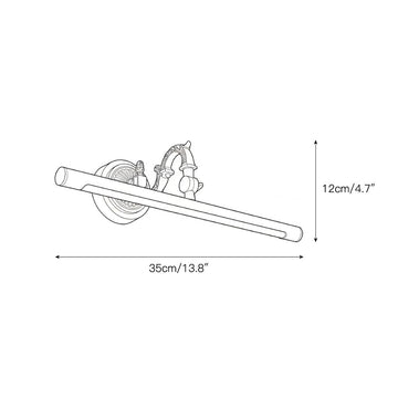 Maytoni Oculus Wall Lamp – detail 3 — Dimension drawings 1