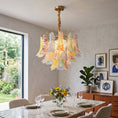Load image into Gallery viewer, Confetti Glass Tiered Chandelier
