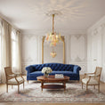 Load image into Gallery viewer, Confetti Glass Tiered Chandelier
