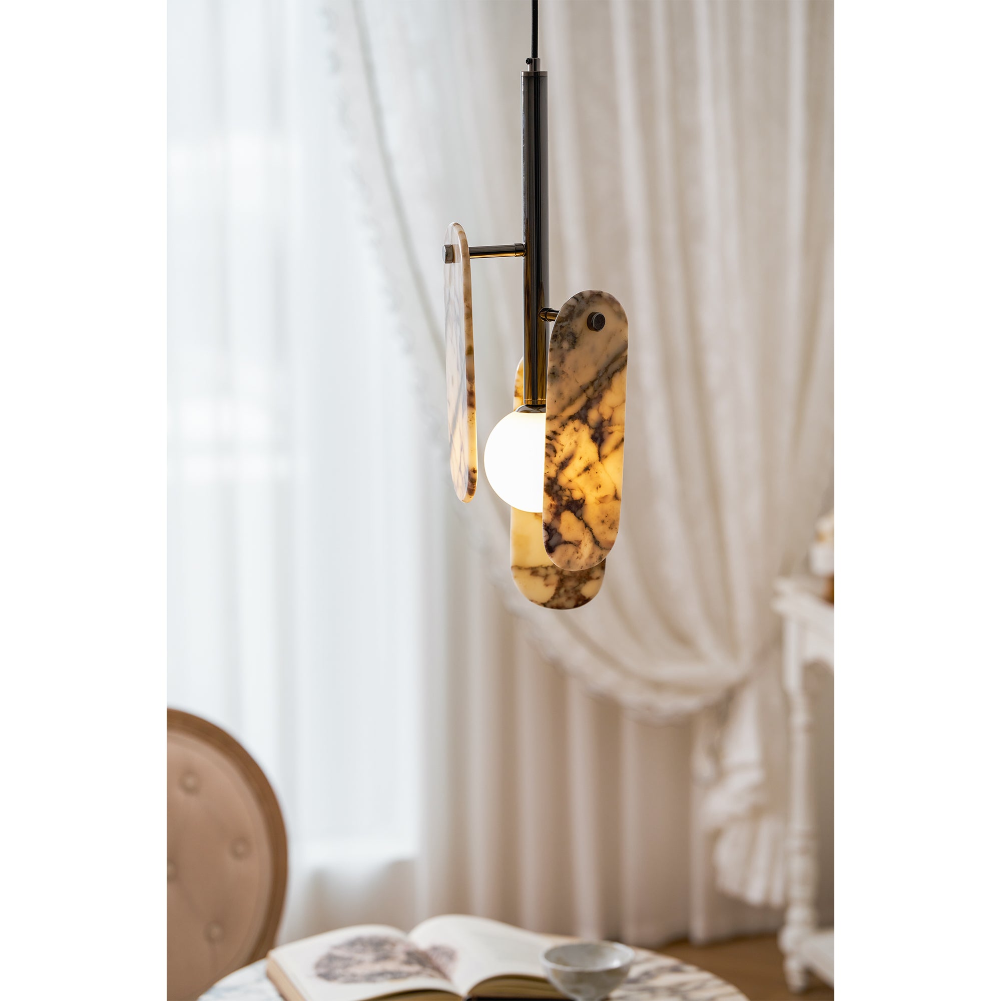 Megalith Marble Pendant Lamp