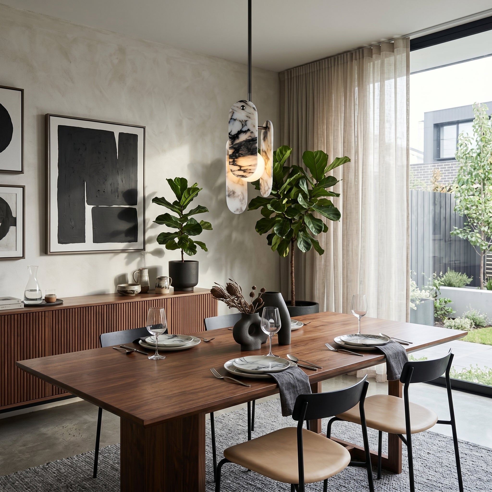 Megalith Marble Pendant Lamp