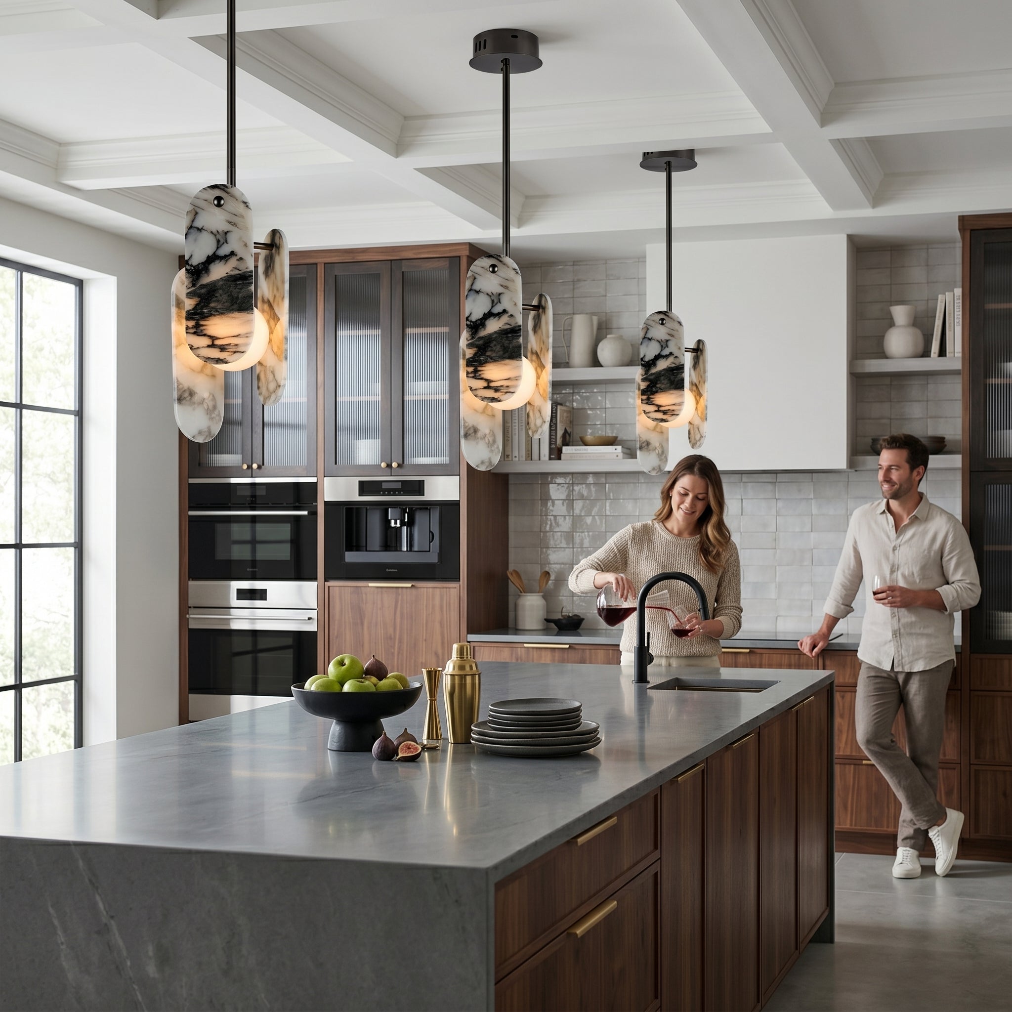 Megalith Marble Pendant Lamp