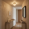 Load image into Gallery viewer, Melange Alabaster Ceiling Light
