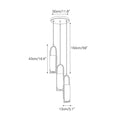 Load image into Gallery viewer, Melange Alabaster Cluster Chandelier
