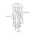 Load image into Gallery viewer, Melange Alabaster Cluster Chandelier
