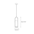 Load image into Gallery viewer, Melange Small Alabaster Pendant Lamp
