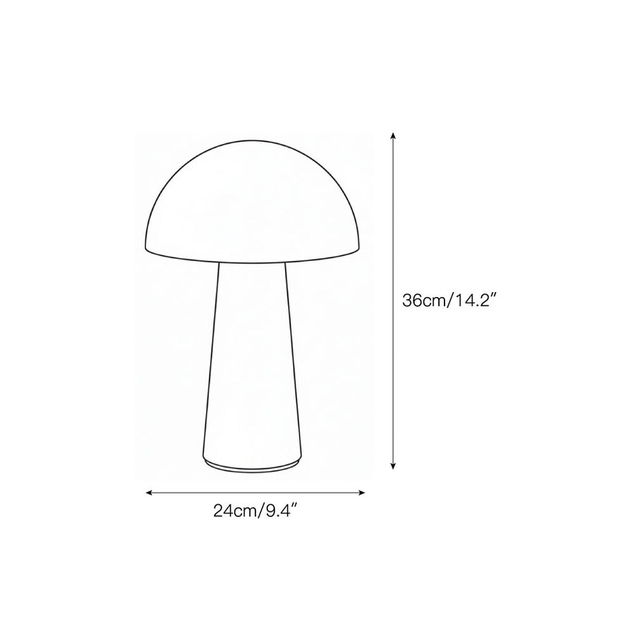 Menta Table Lamp – detail 3 — Dimension drawings 1
