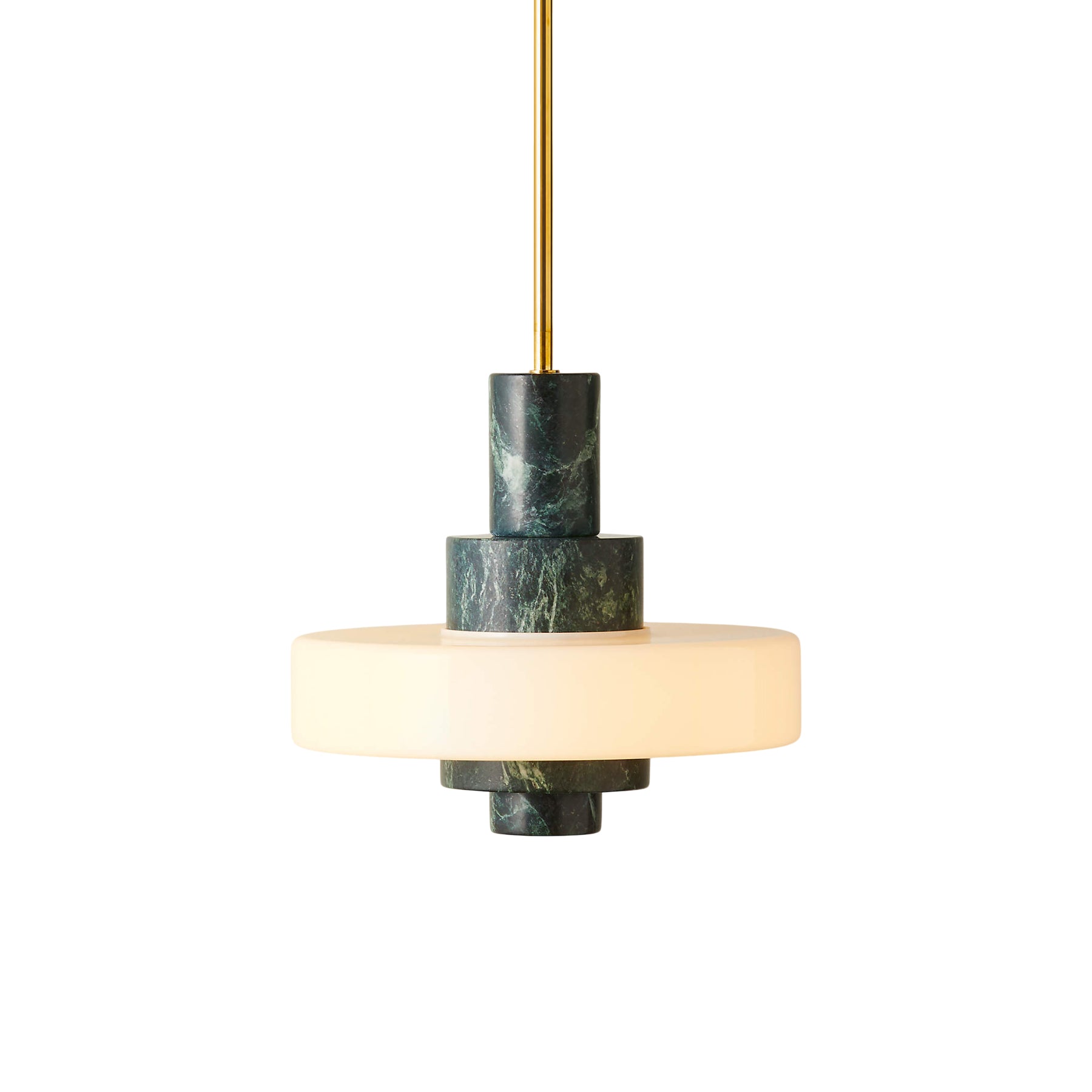 Mercury Green Marble Pendant Lamp