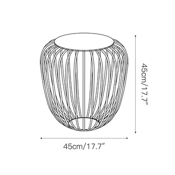 Meridiano Garden Outdoor Light – detail 3 — Dimension drawings 1