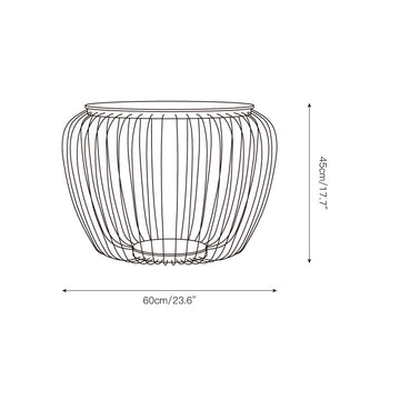 Meridiano Garden Outdoor Light – detail 4 — Dimension drawings 2