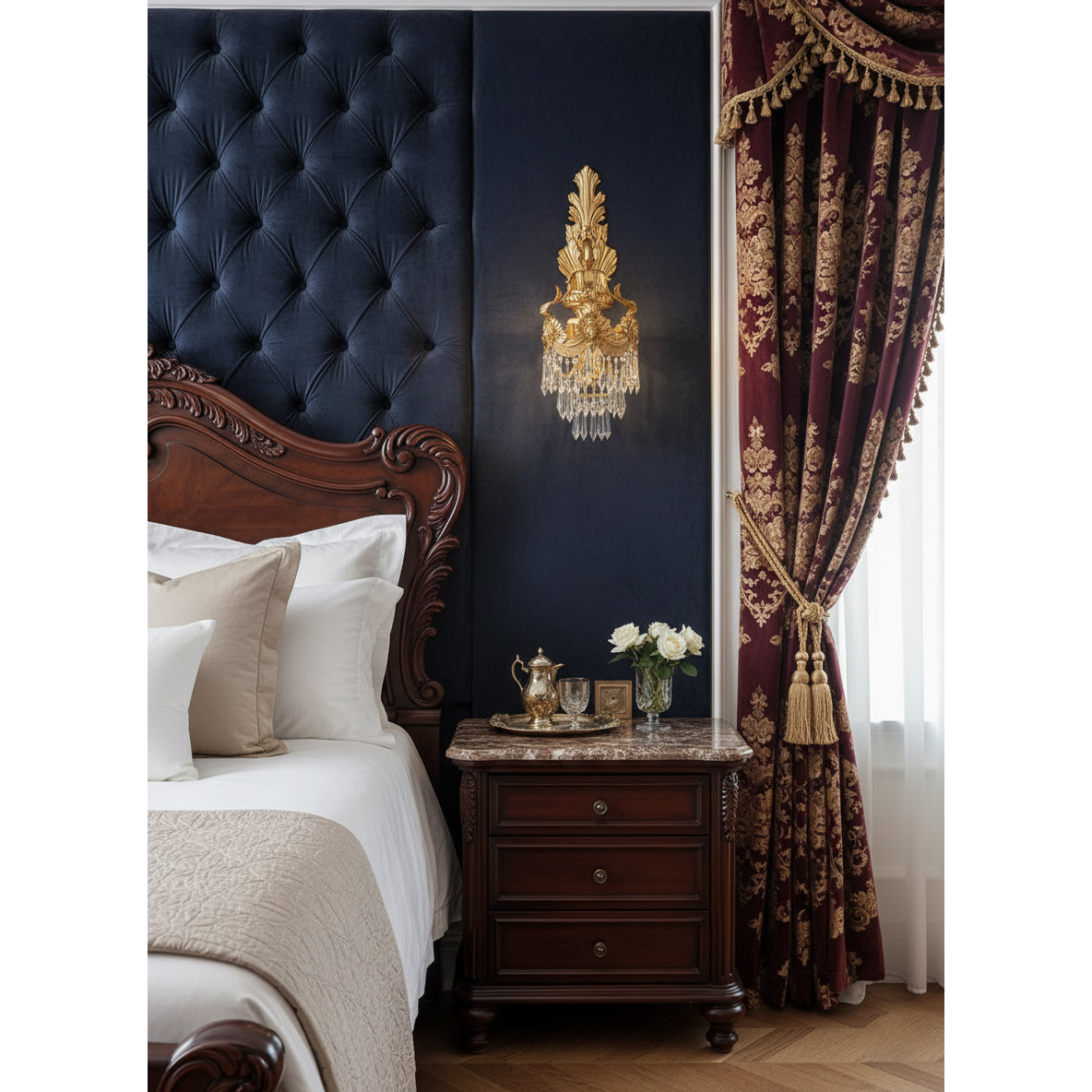 Mesas Brass Wall Lamp