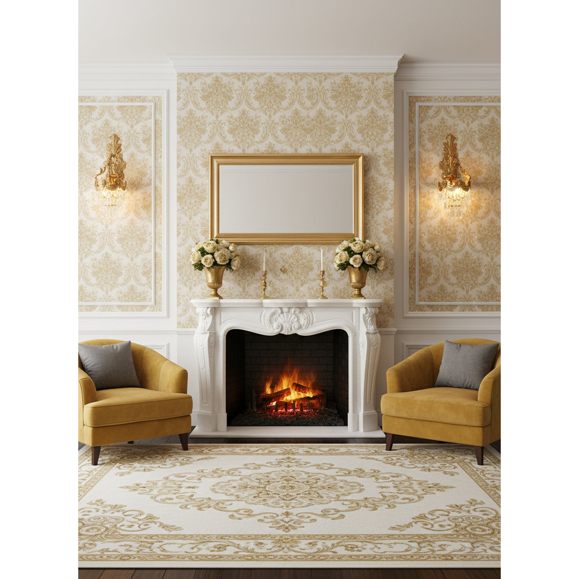 Mesas Brass Wall Lamp