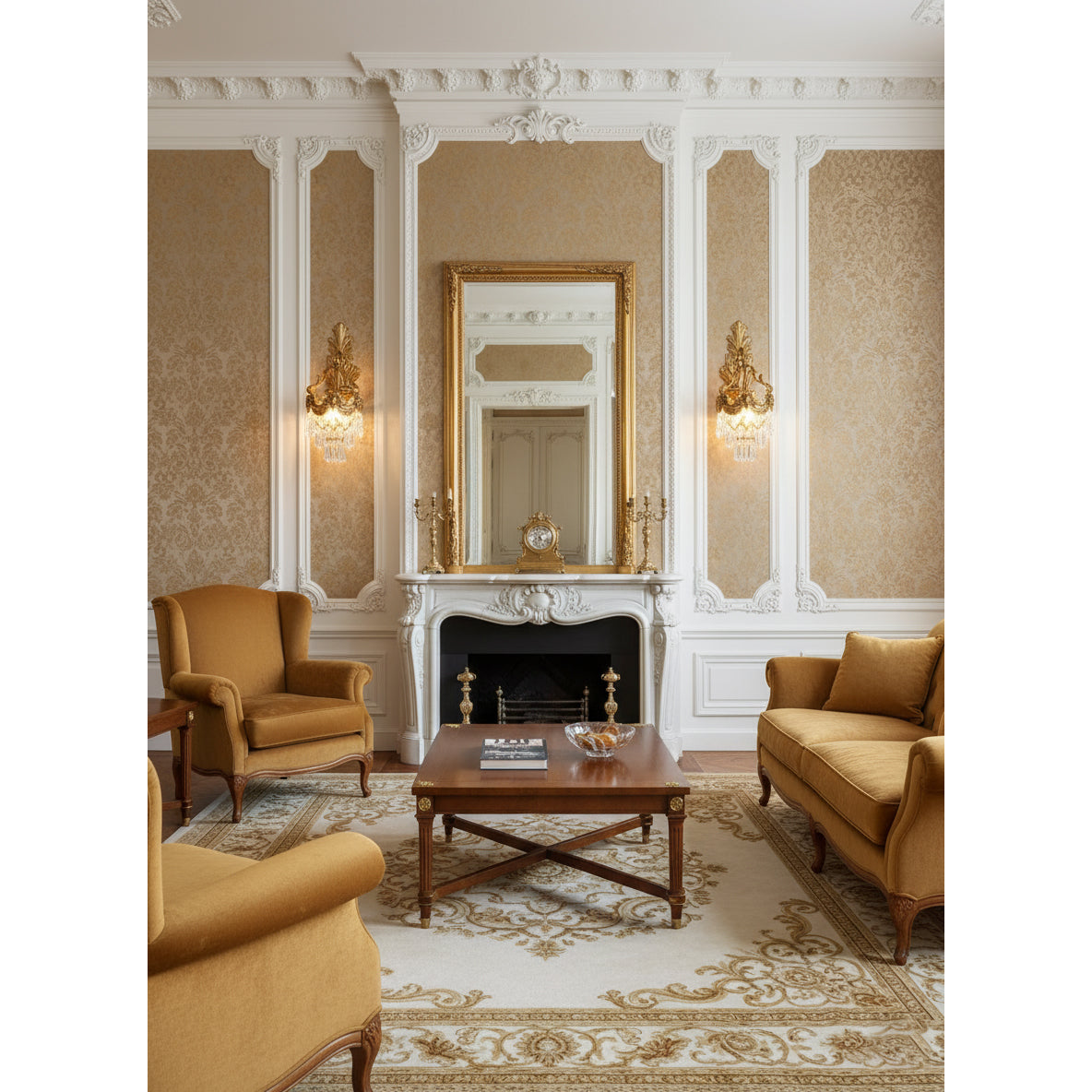 Mesas Brass Wall Lamp