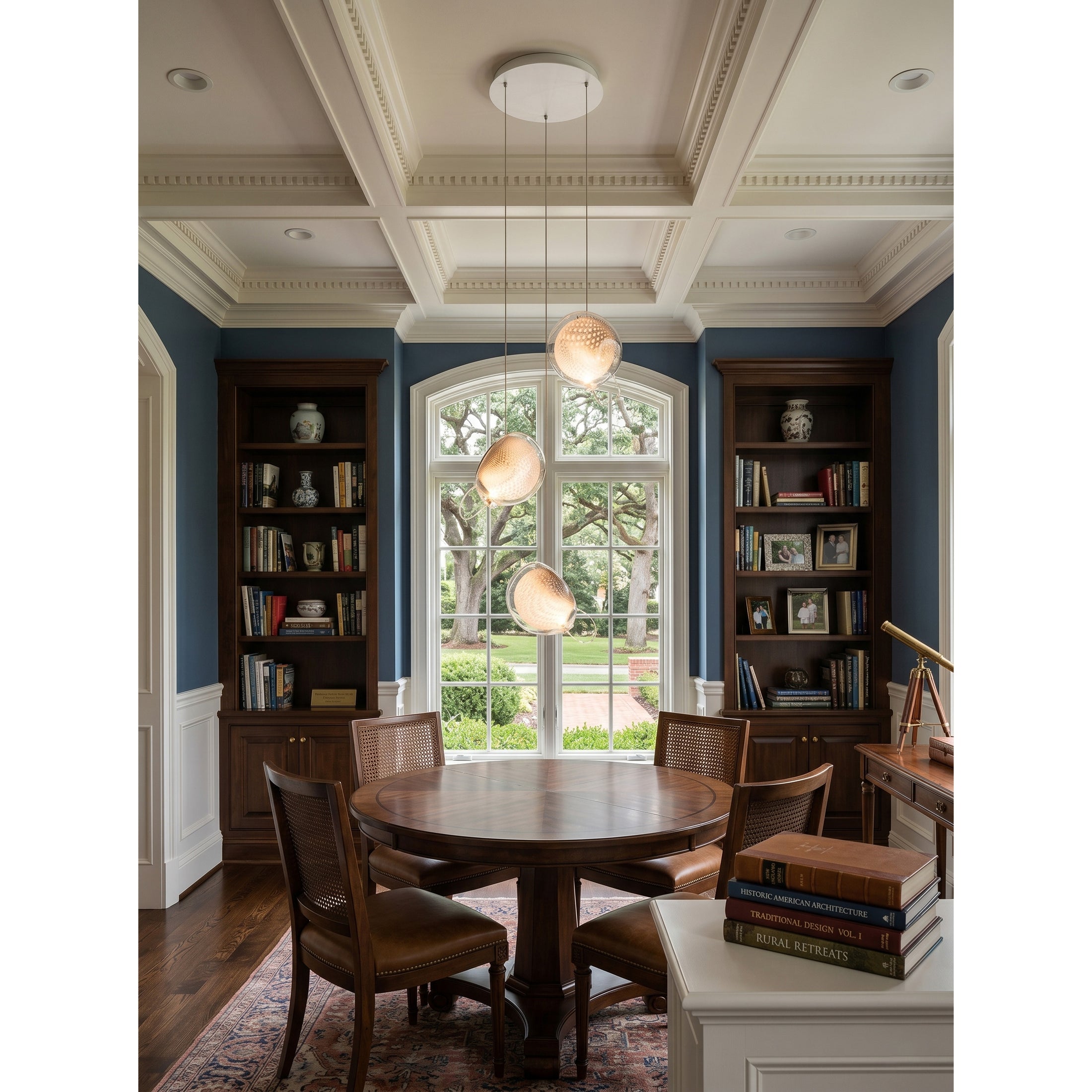 Mesh Glass Cluster Chandelier